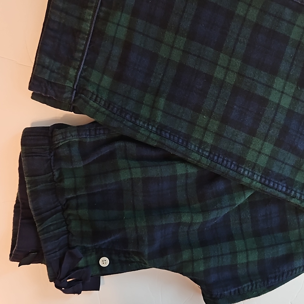 J. Crew | Women's Tartan Plaid Cotton Flannel Loungewear Pajama Bottoms Sz XS